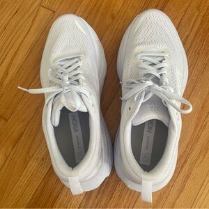 UNWORN NWOT Hoka Bondi 8 - White - size 8.5